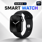SR10 Series 10 Smart Watch with Apple Logo - 7 Straps Combo Deal