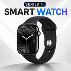 SR10 Series 10 Smart Watch with Apple Logo - 7 Straps Combo Deal